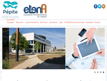 Tablet Screenshot of etena-univ.eu